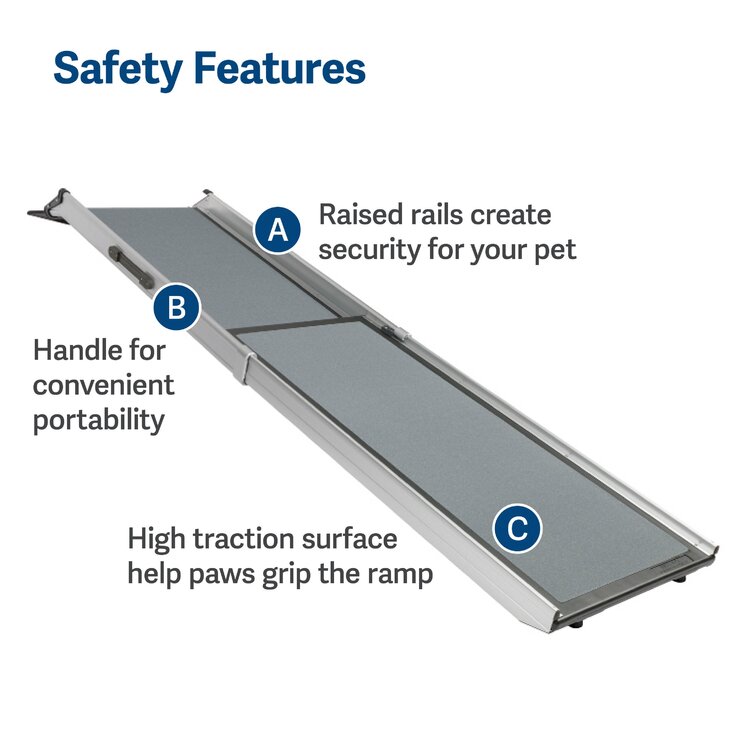 Extendable sales dog ramp